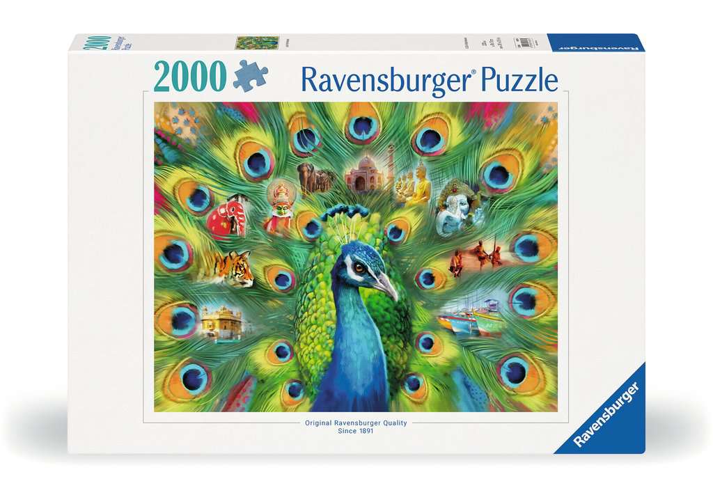 Ravensburger Land of the Peacock Jigsaw Puzzle
