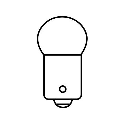 GE 26255 356 5w Ba9s G3.5 (G3 1/2) 28v Low Voltage Automotive Aircraft Bulb