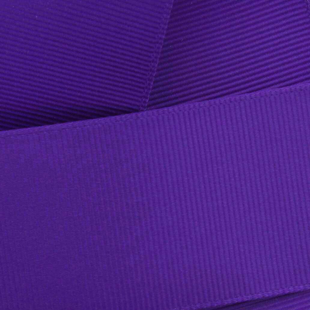 7/8&#x22; Grosgrain Ribbon Solid 470 Regal Purple 50yd
