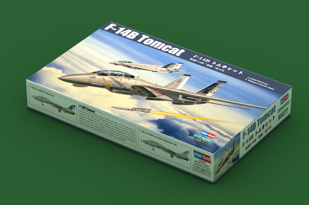 HobbyBoss  1/72 F-14B TOMCAT Plastic Model
