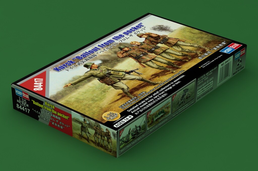 HobbyBoss  1/35 KURSK &#x22;BAILOUT FROM THE POCKET&#x22; Plastic Model