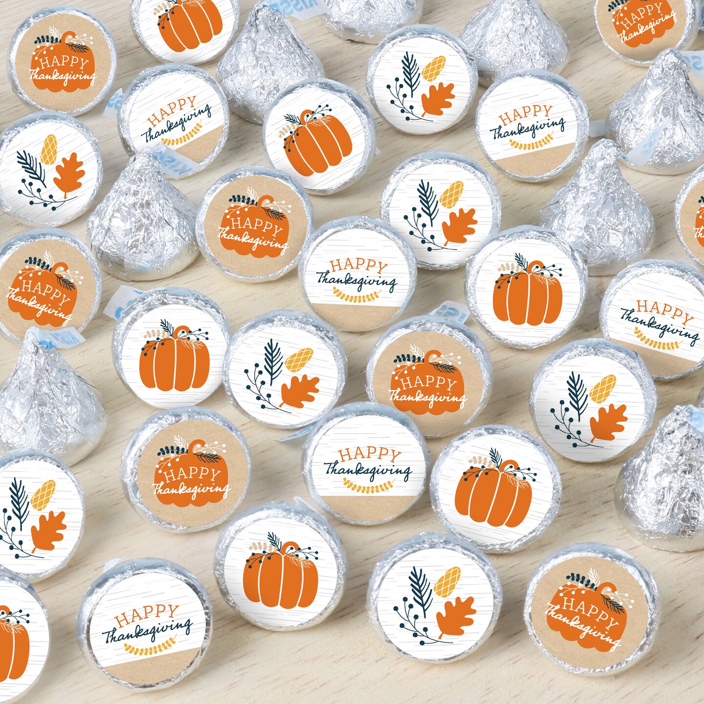 Big Dot of Happiness Happy Thanksgiving - Fall Harvest Party Small ...