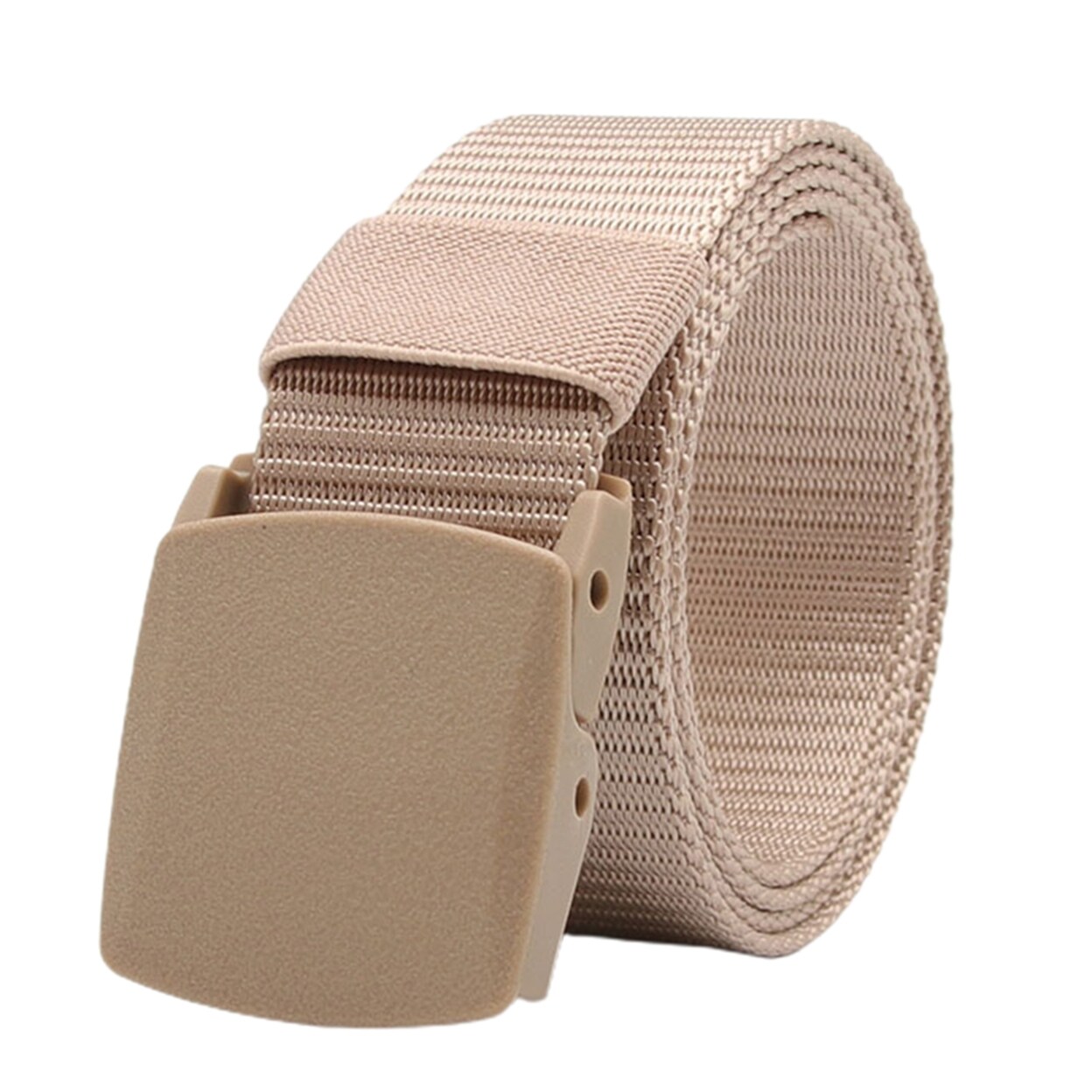 UNbrand Belt Adjustable Exquisite Buckle Men Lightweight All Match Waist Belt for Daily Wear