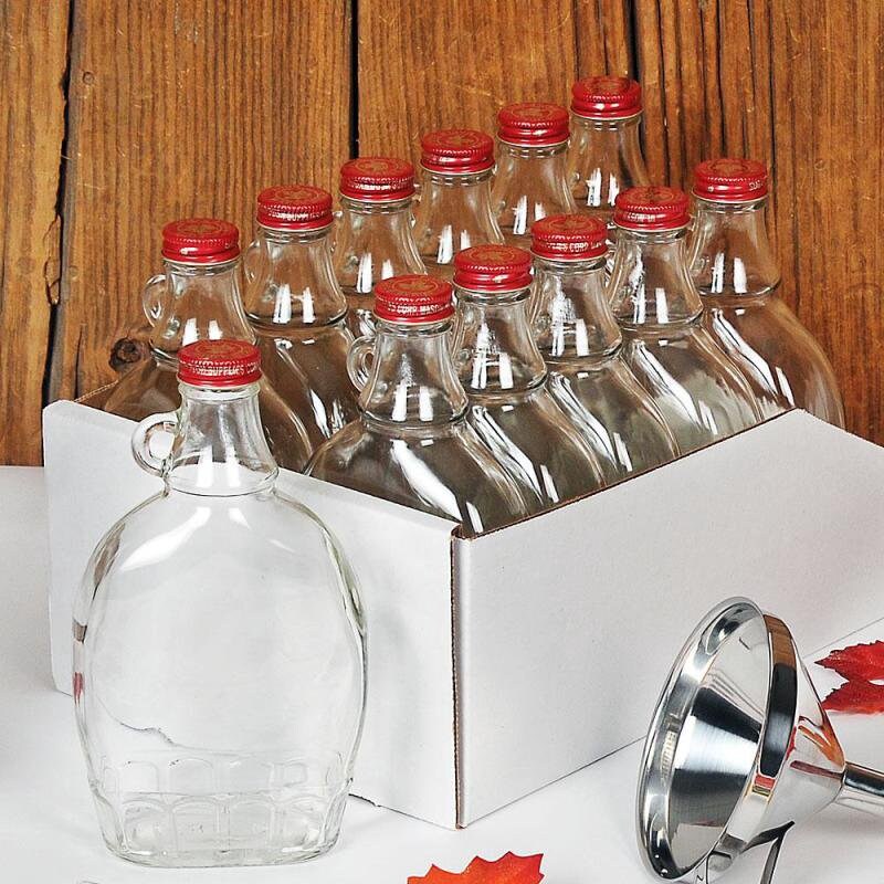 12 oz Syrup Glass Bottles