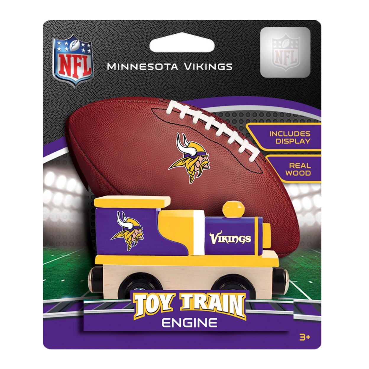 Minnesota Vikings - Wooden Train