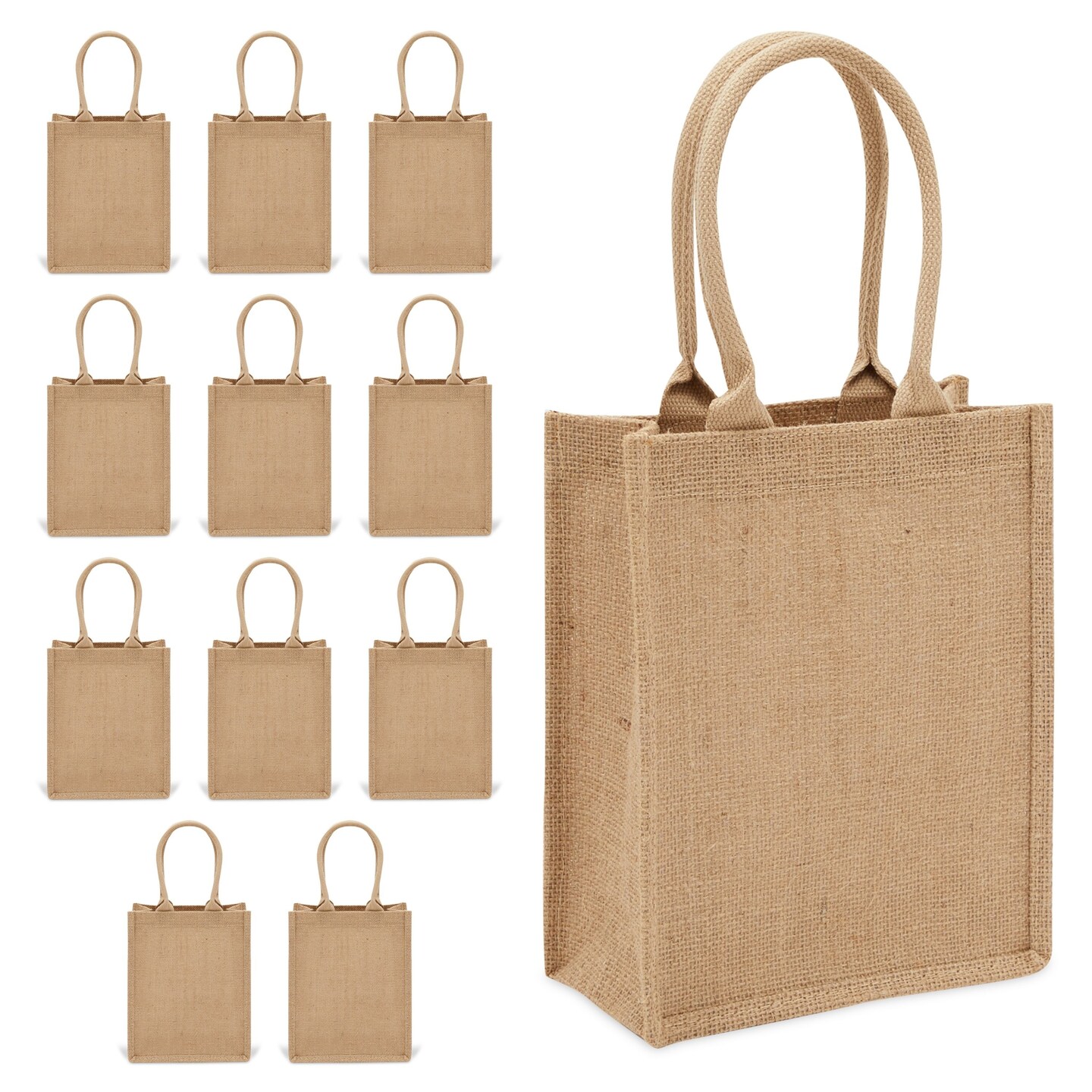 Burlap tote hotsell