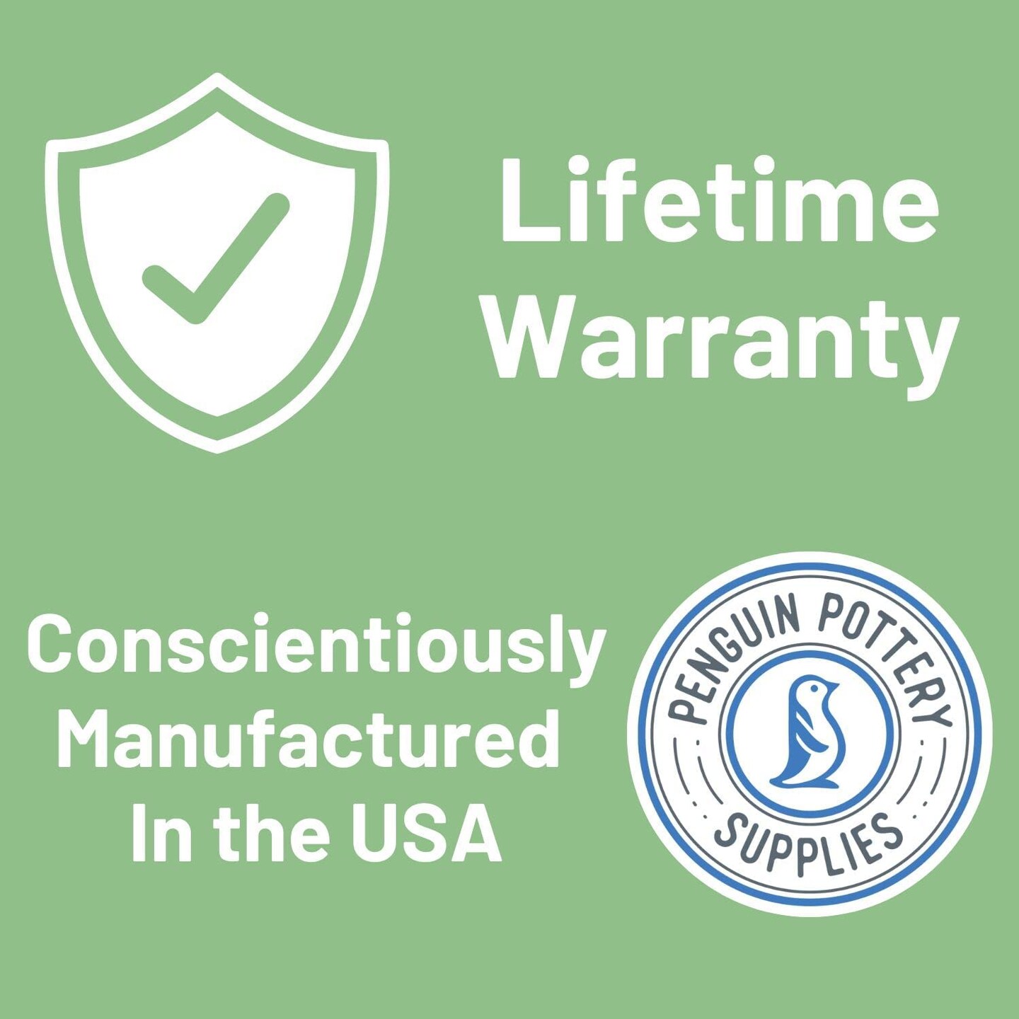 Penguin Pottery - Ceramic Mold for Clay - Handbuilding Dish Plate Slump Mold - Press Mold - Round Set - 8" and 9.5"