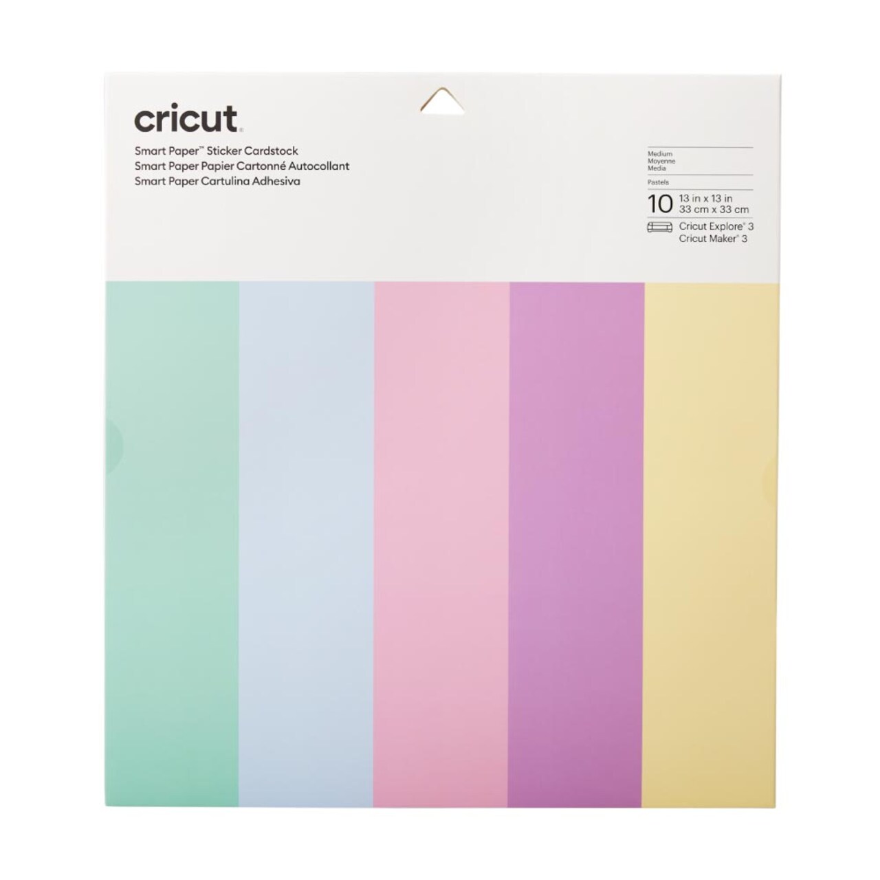 Cricut Smart Paper Sticker Cardstock, Pastels | Michaels