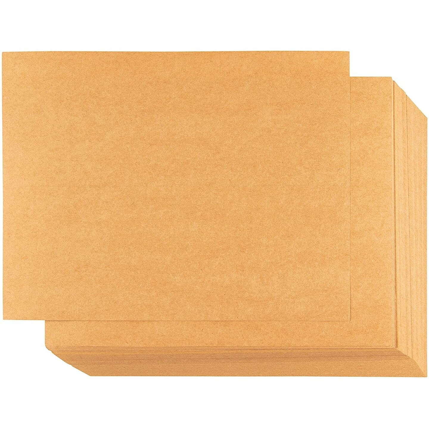 Kraft Stationery Paper, Letter Size (8.5 x 11 in, Brown, 100 Sheets)
