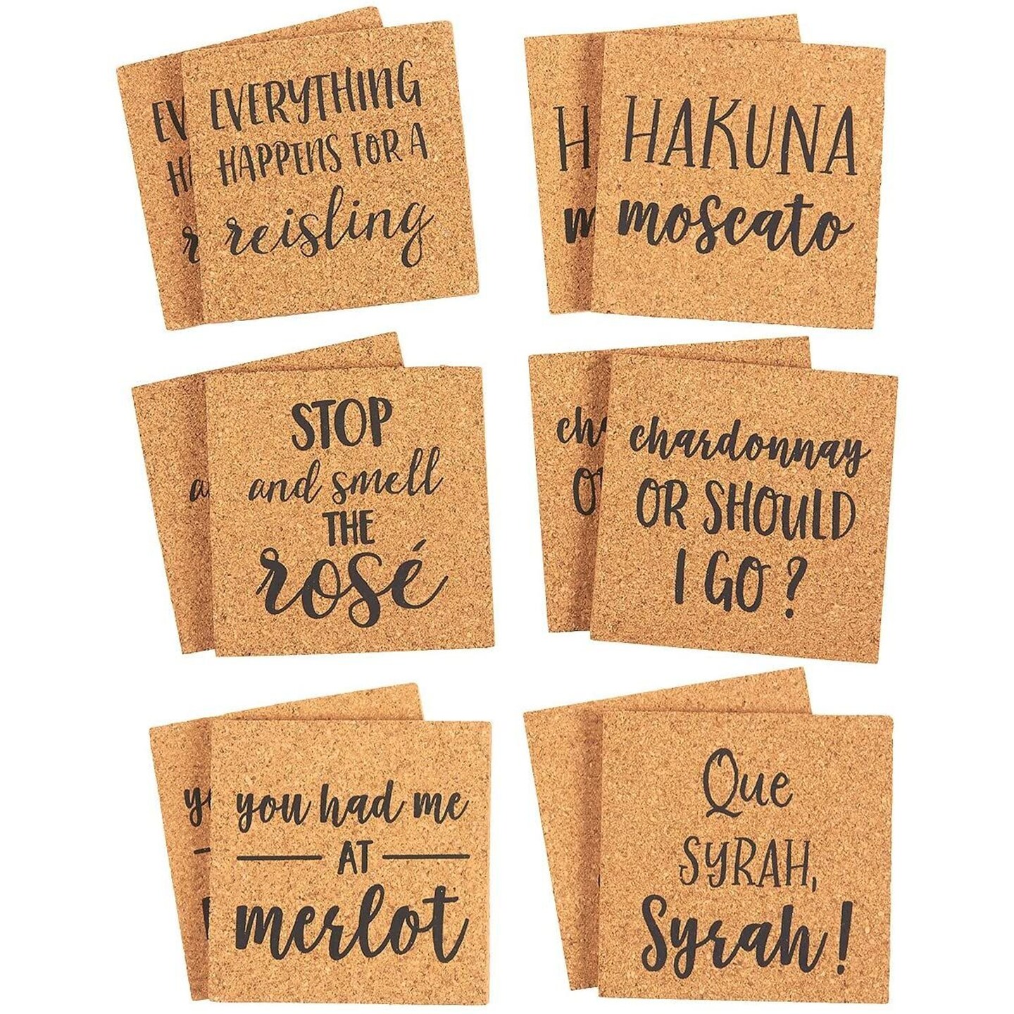 Drink Coasters 4 Pack (Square)
