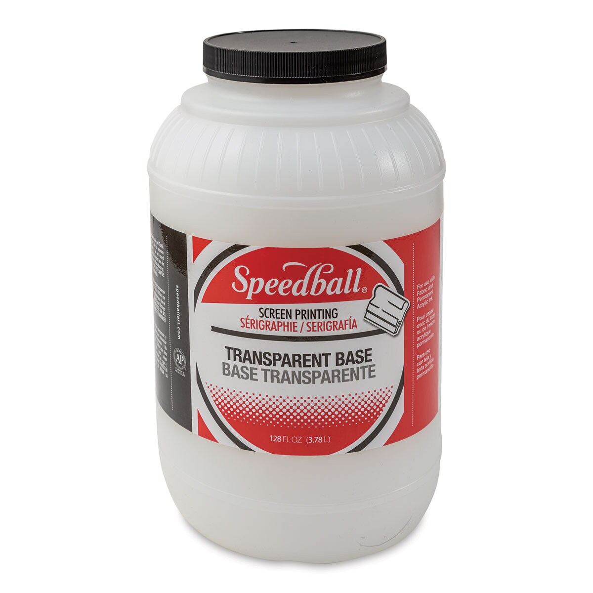 Speedball Fabric and Acrylic Screen Printing Transparent Base - Gallon