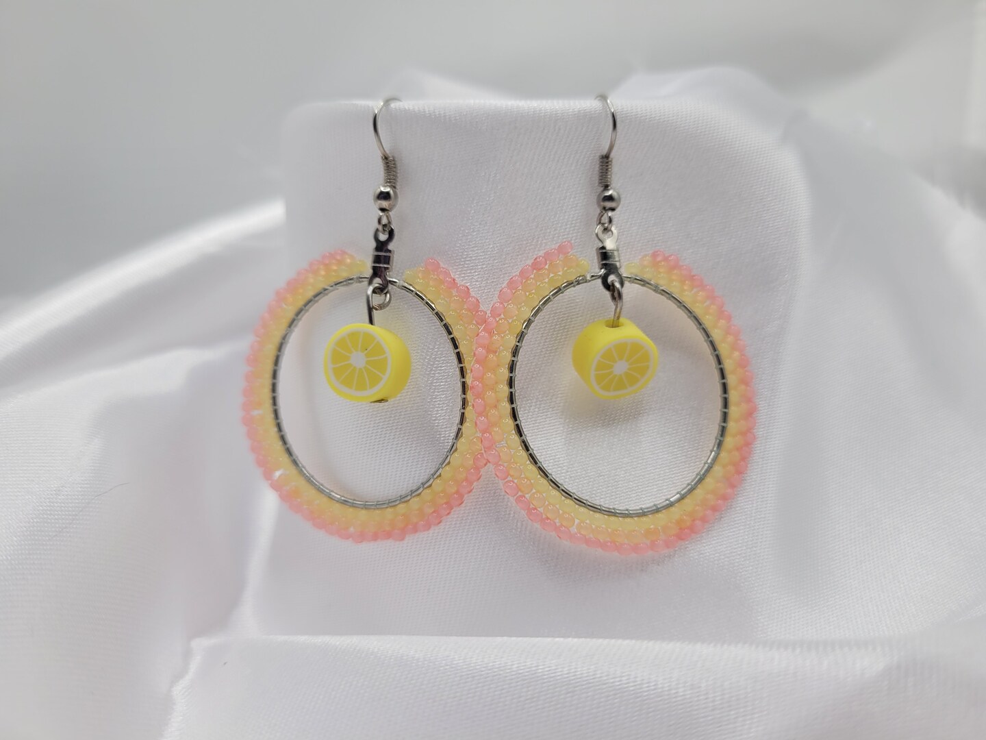 Pink Lemonade Earrings MakerPlace by Michaels