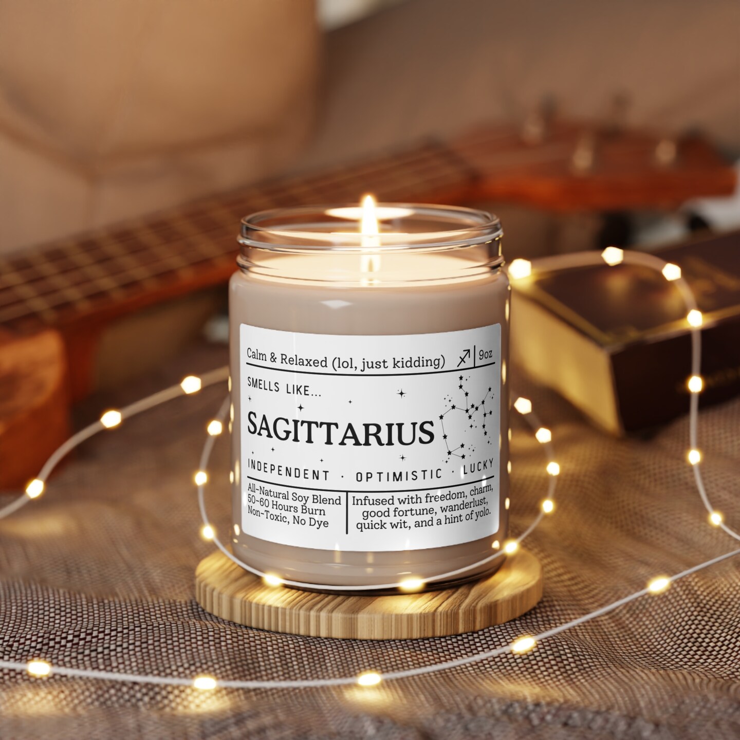 Sagittarius Candle - Smells Like Sagittarius Zodiac Candle