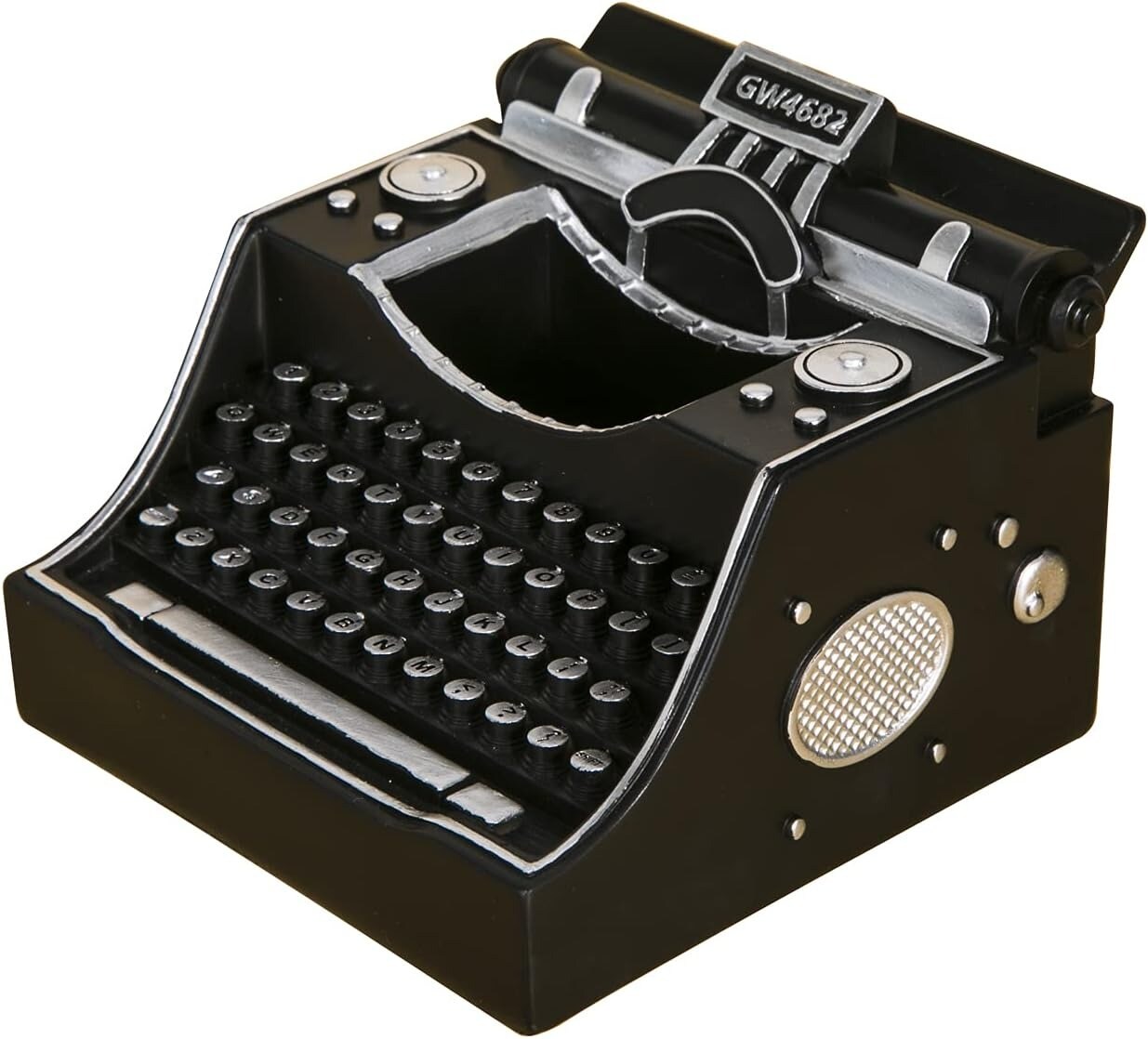 Retro Typewriter Pen Holder