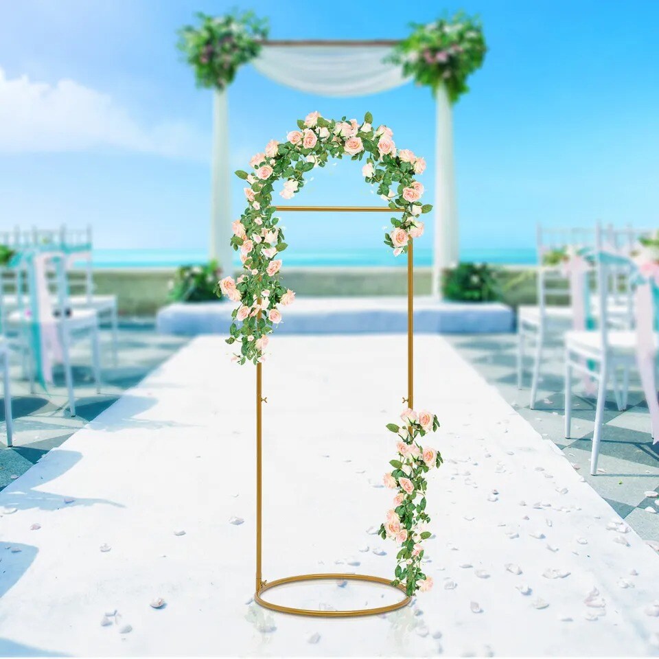 Balloon Arch Frame Metal Backdrop Stand
