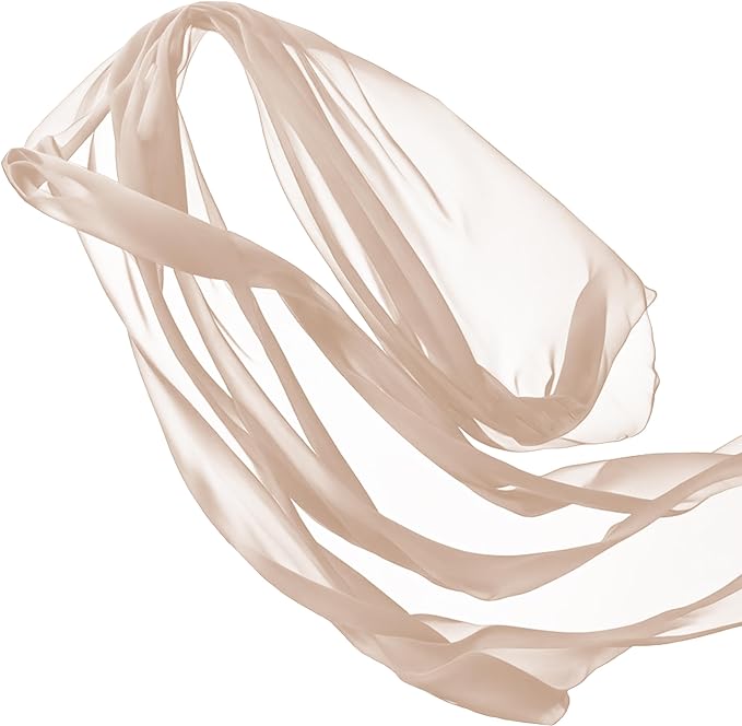 High Multi Chiffon Sheer Fabric – 60" Wide | Lightweight, Drapey Material for Wedding, Event, and DIY Décor – FabricLA