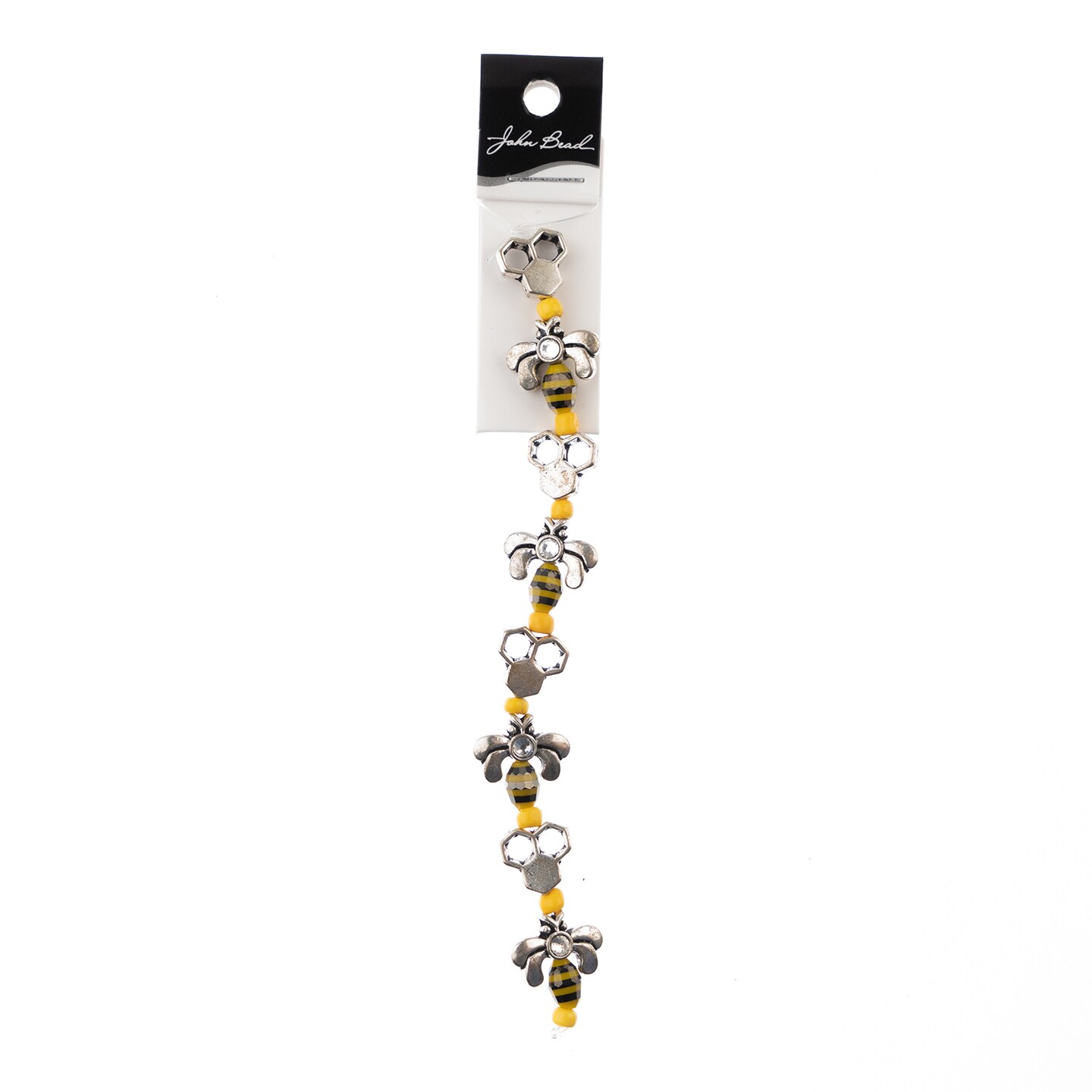 John Bead 5 inch Honeycomb &#x26; Bumble Bee Bead Strand