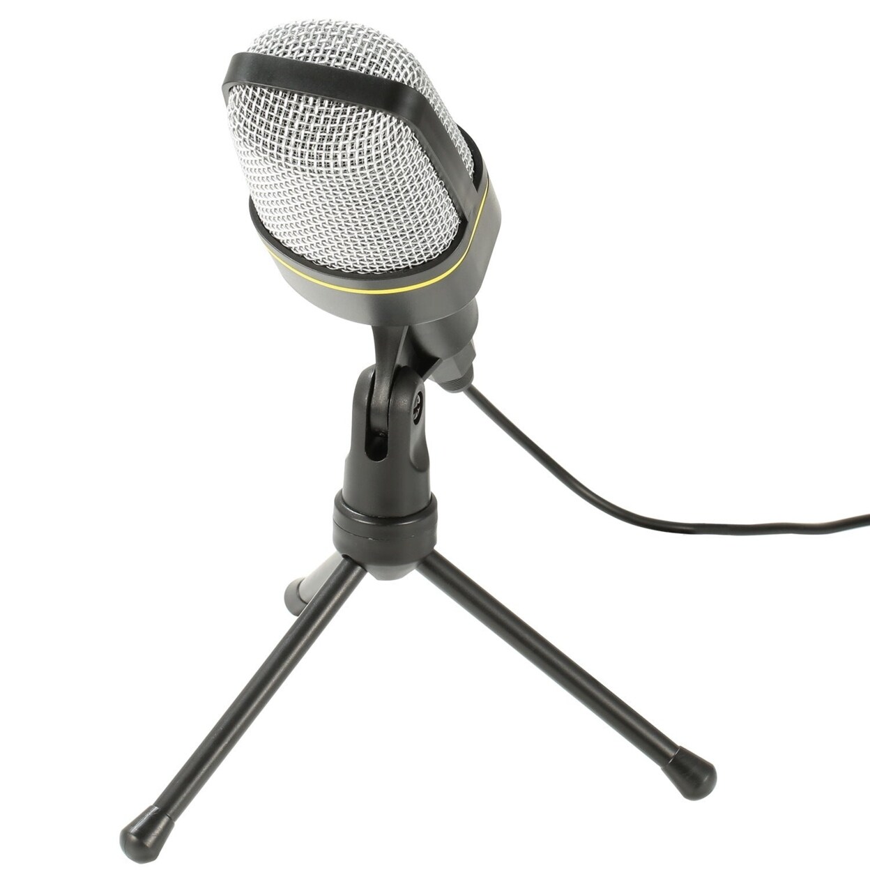 Pro Condenser Microphone With Tripod Stand Audio Studio Recording Desktop Mic Flexible Mic