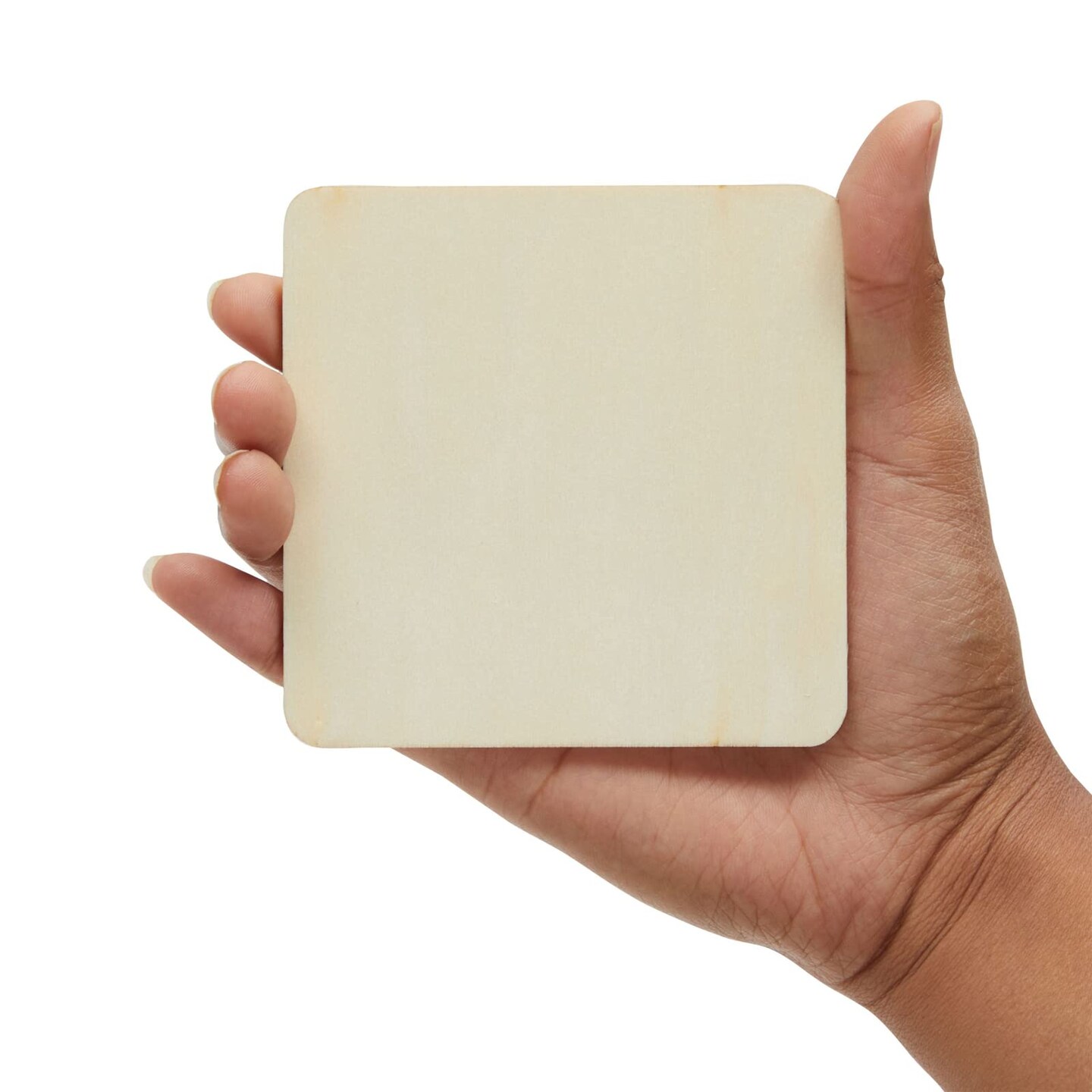 70 Pieces Unfinished Wood Squares for Crafts, Wood Burning, Engraving (3 Sizes, 2", 3", 4")