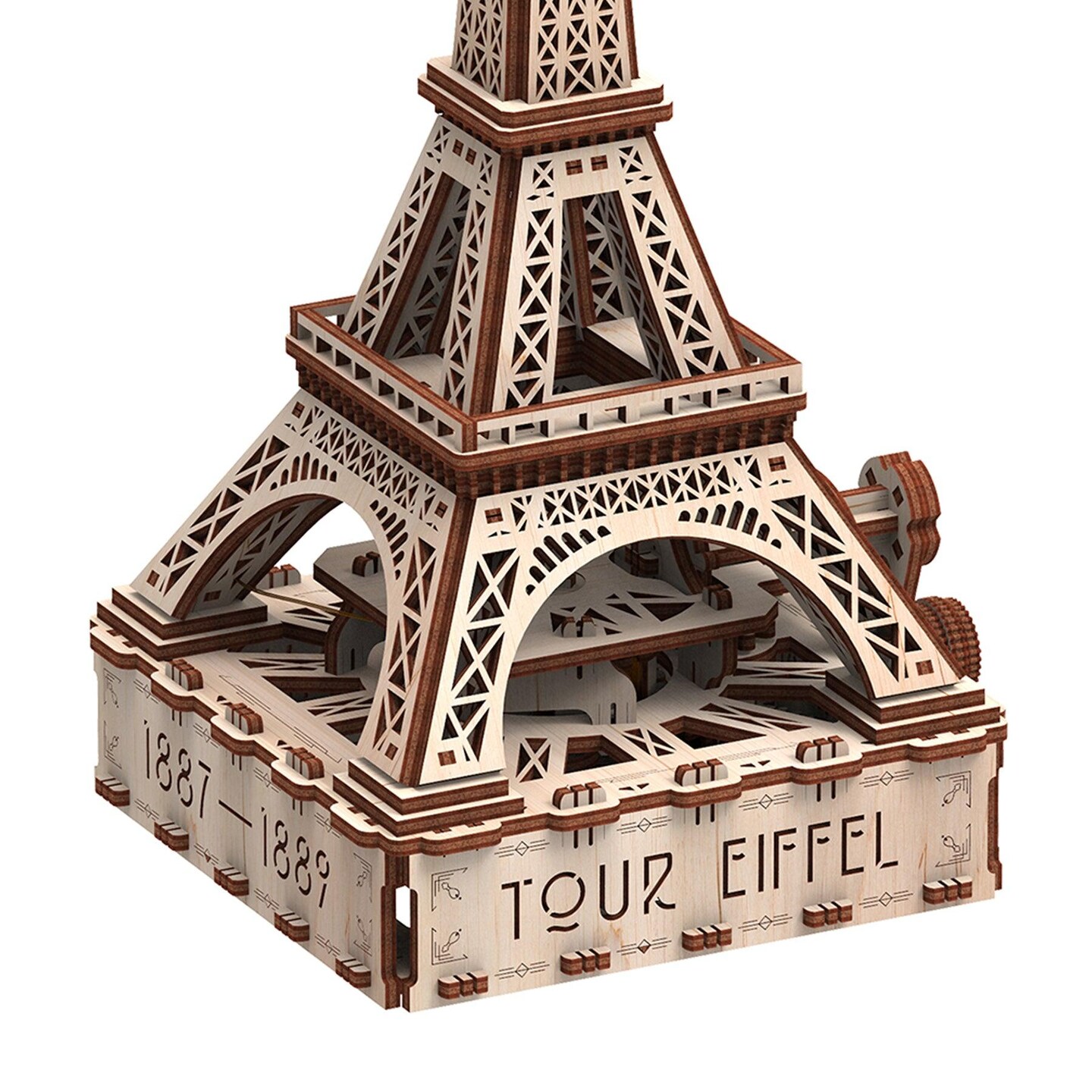 Eiffel Tower Eco-light 3D Model