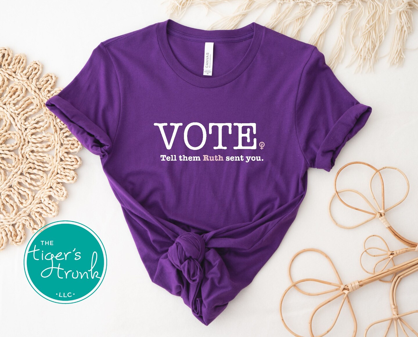 Vote Tell Them Ruth Sent You Shirt, Voting Rights, Scotus Dissent, Election 2024, Women's Rights Tshirt, Empowered
