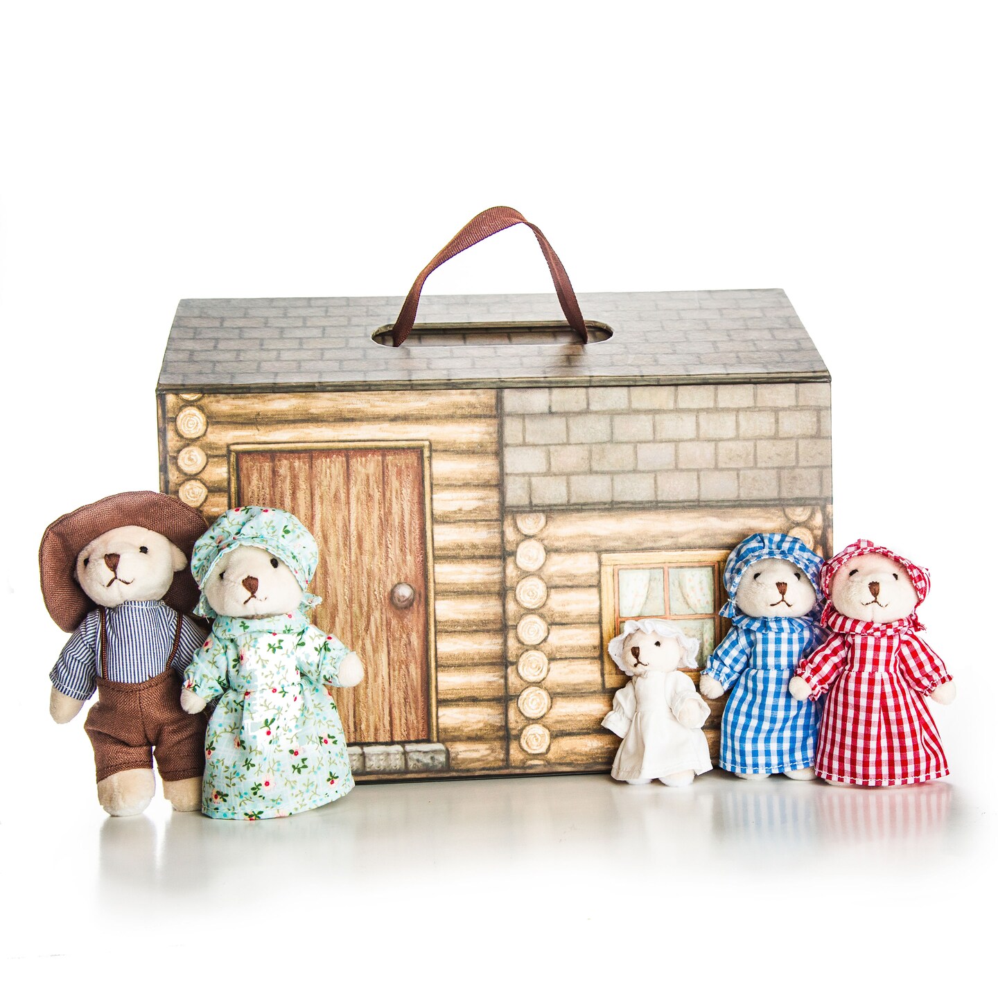 The Queens Treasures My First Little House 30 Pc Ingalls Bear Family and Cabin