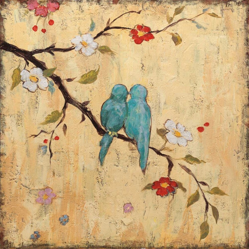 Love Birds II Poster Print by Katy Frances # KF6873