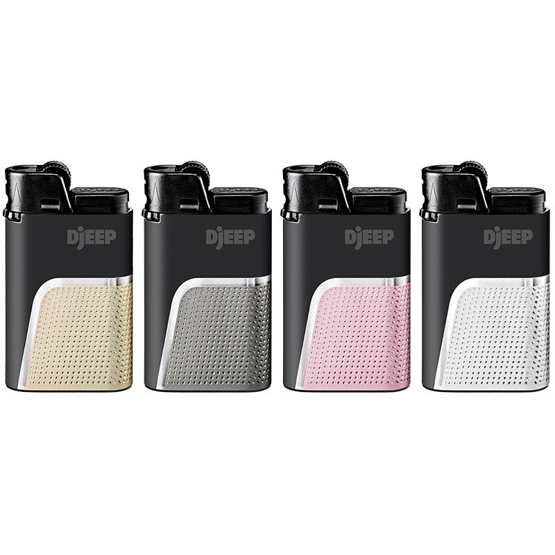 DJEEP Pocket Lighters, BOLD Collection Textured Metallic, Unique Lighters, Disposable Lighters