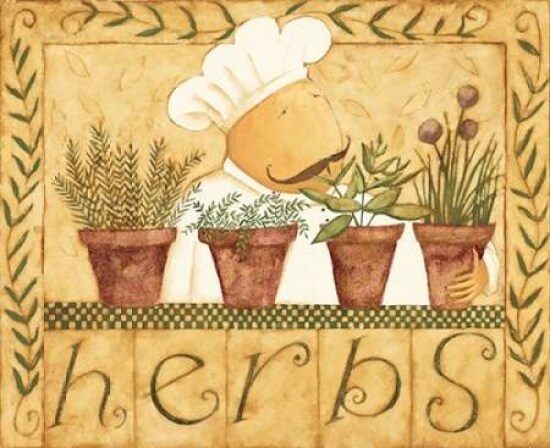 Kitchen Herbs Poster Print by Dan DiPaolo - Item # VARPDXDDPRC061