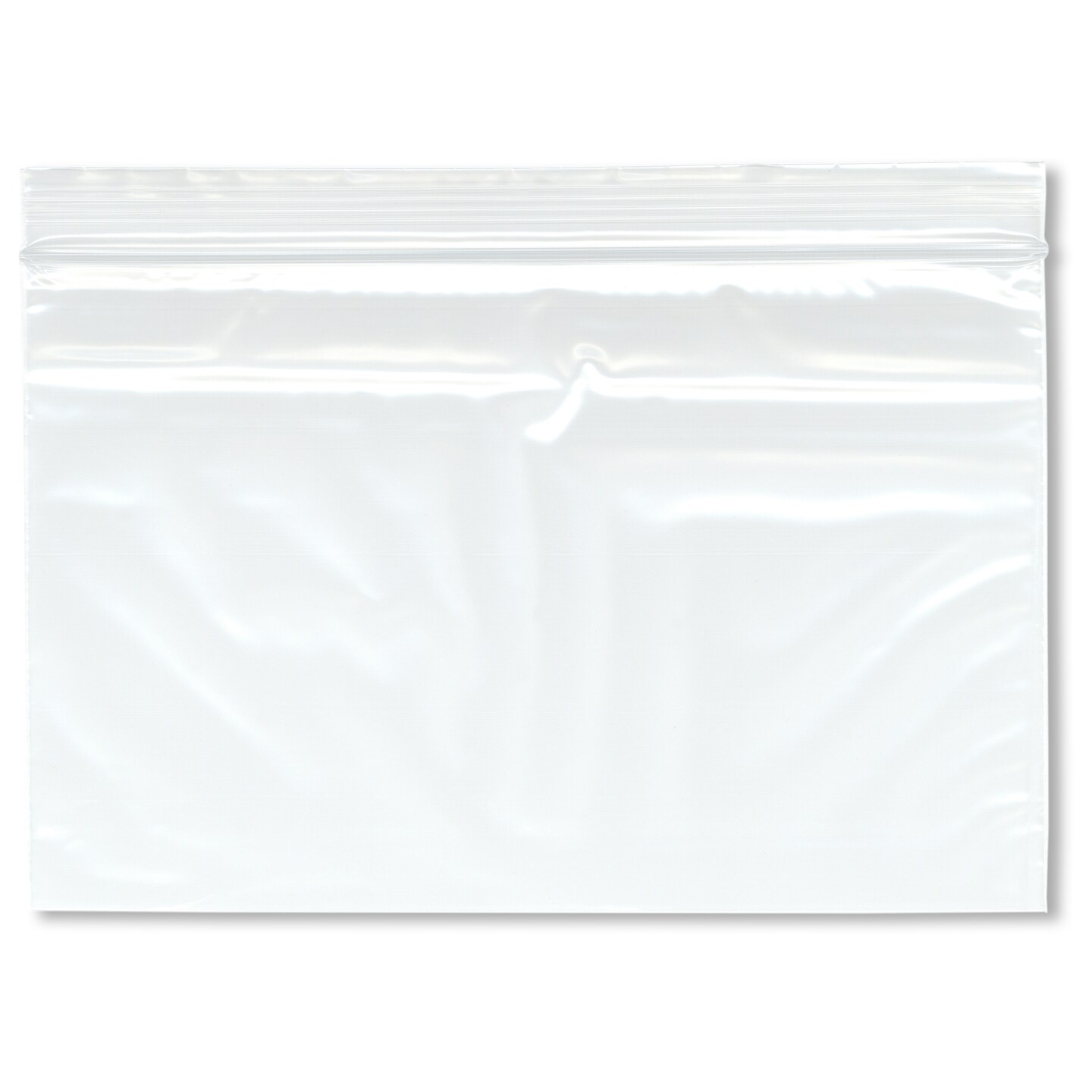 Plymor 8&#x22; x 5&#x22; (Pack of 100), 2 Mil Zipper Reclosable Plastic Bags