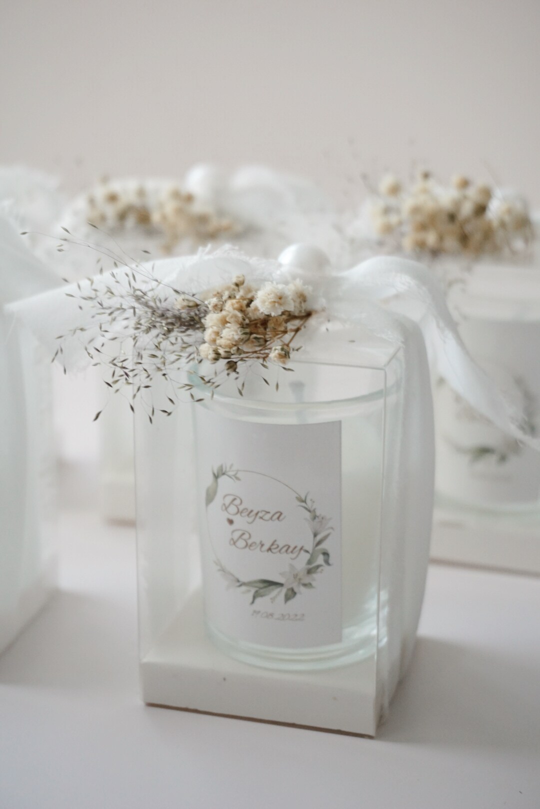 Wedding Favors / Hydrangea Wedding Favors / Wedding orders Candle favors / Personalized Wedding Favors / Party Favors /