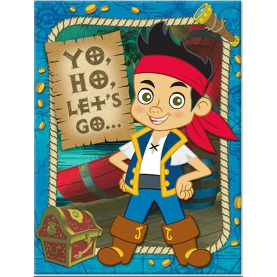Hallmark Jake and the Neverland Pirates Pack of 8 Invitations  with Thank You Cards