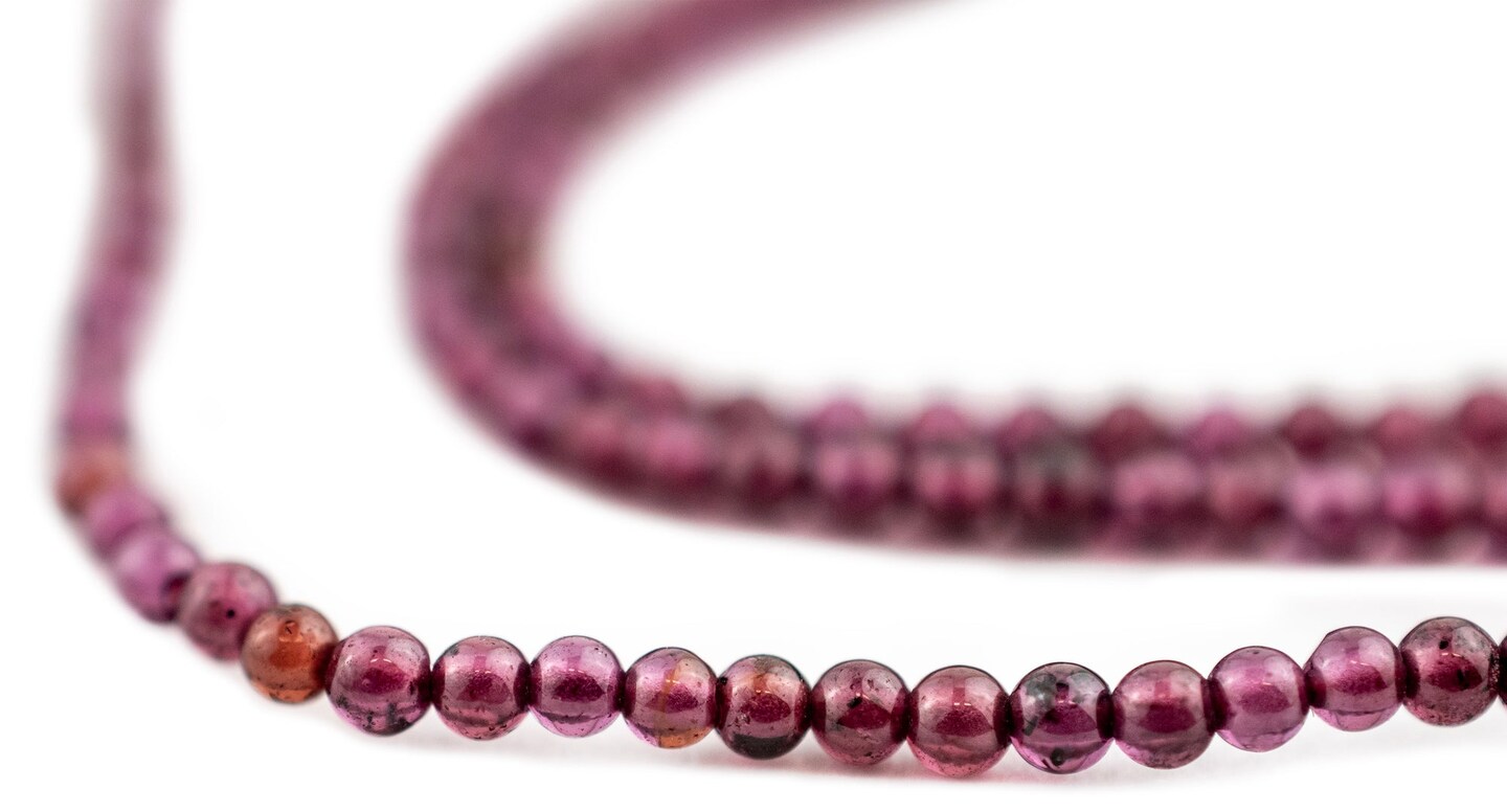 Garnet beads best sale michaels