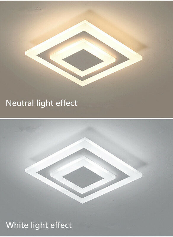 Kitcheniva Modern Dimmable Flush Mount Ceiling Light Fixture