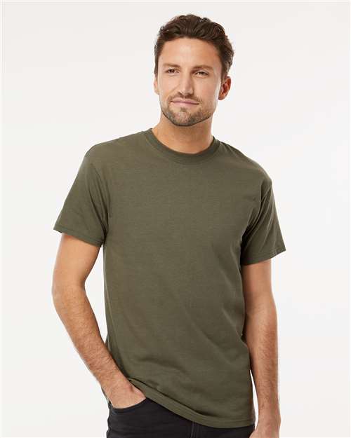 Golden Soft Touch Crewneck T-Shirt for Work, Casual & Everyday Comfort Wear