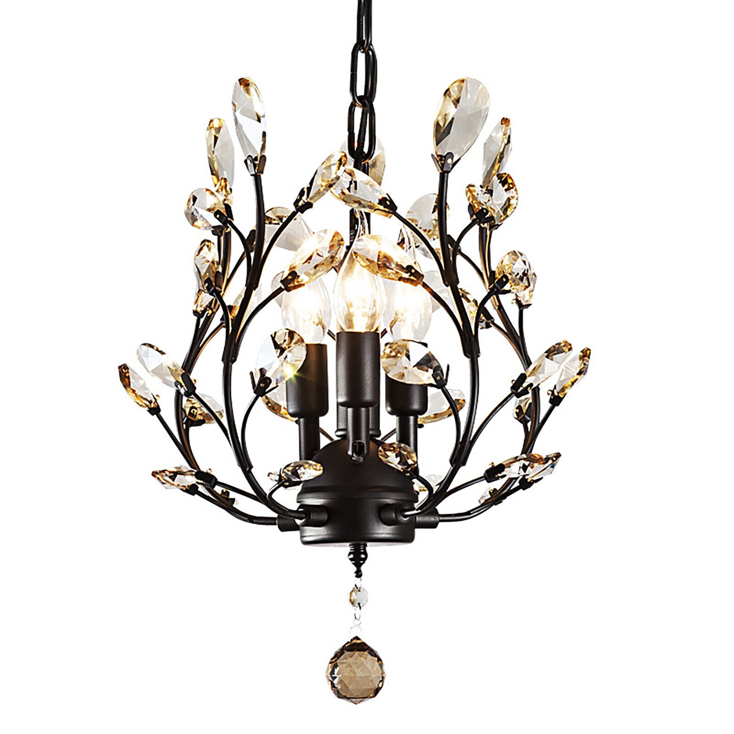 Kitcheniva Modern Crystal Chandelier Pendant Light Fixture