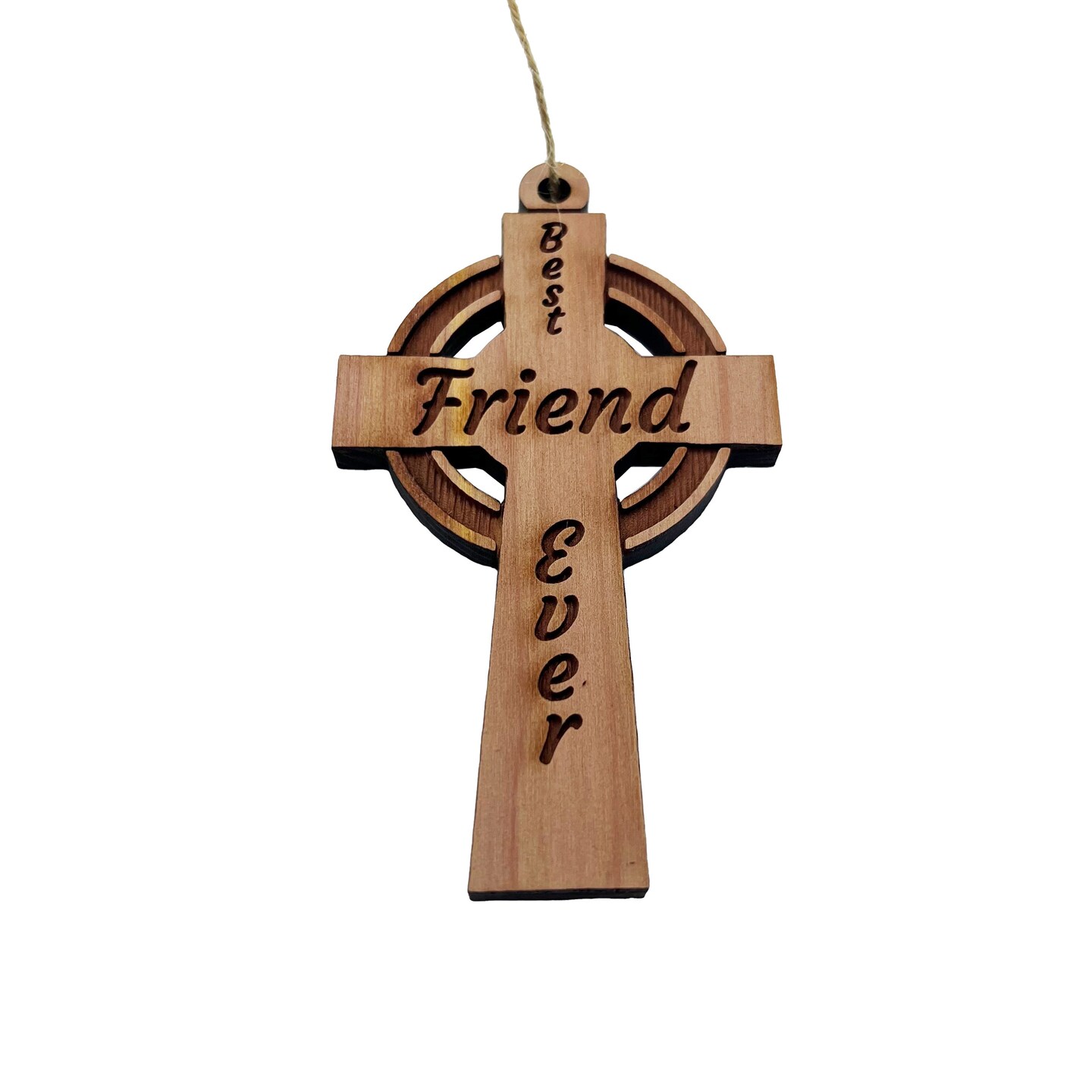 worlds Best Friend Washington DC - Cedar Ornament worlds Best Friend Washington DC - Cedar Ornament