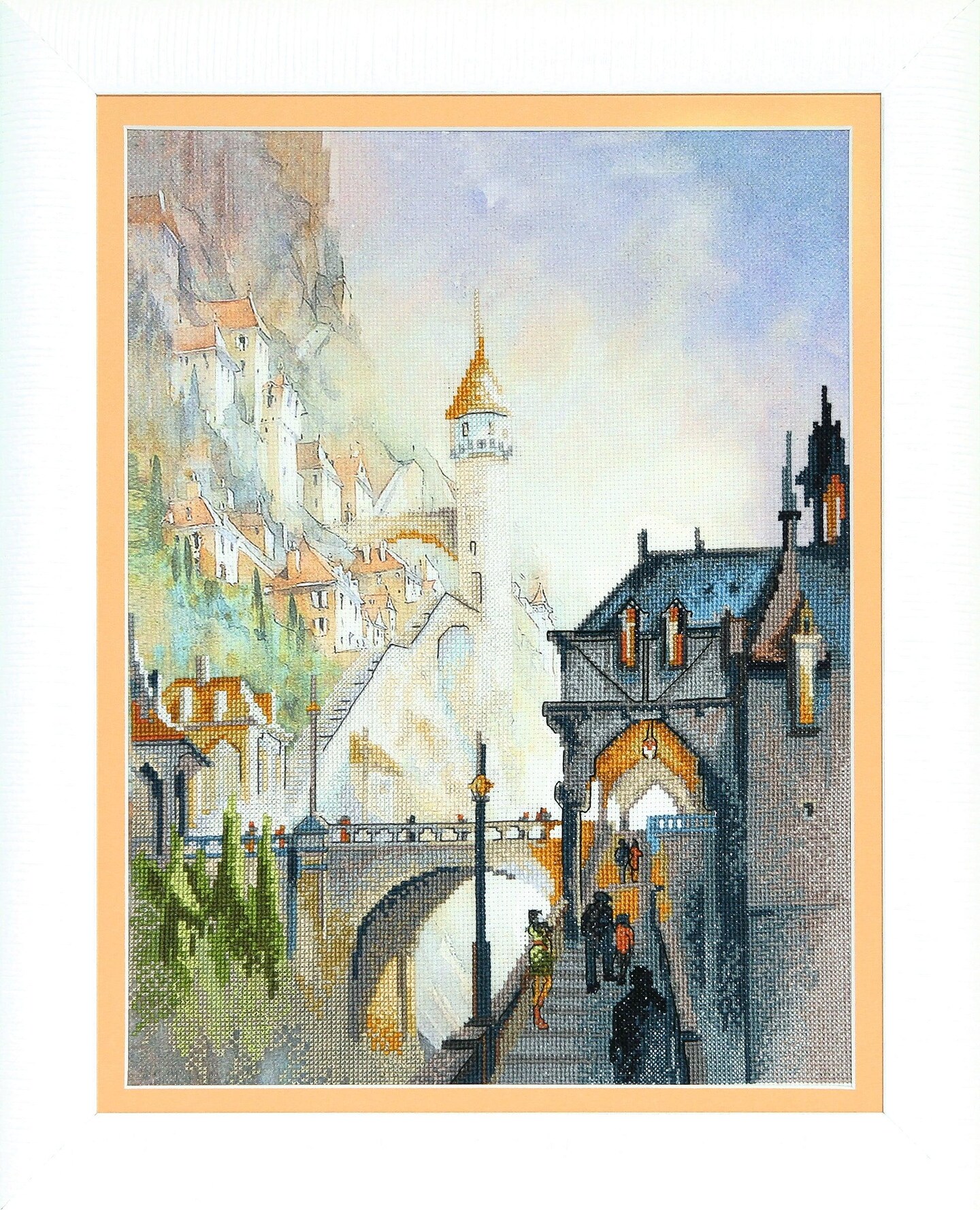 Partial embroidery kit &#x22;Castle&#x22;