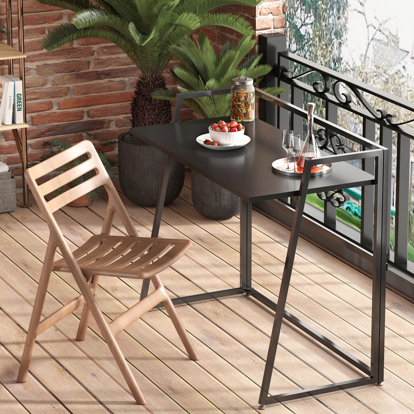 Eureka Ergonomic 41x20 Folding Computer Desk