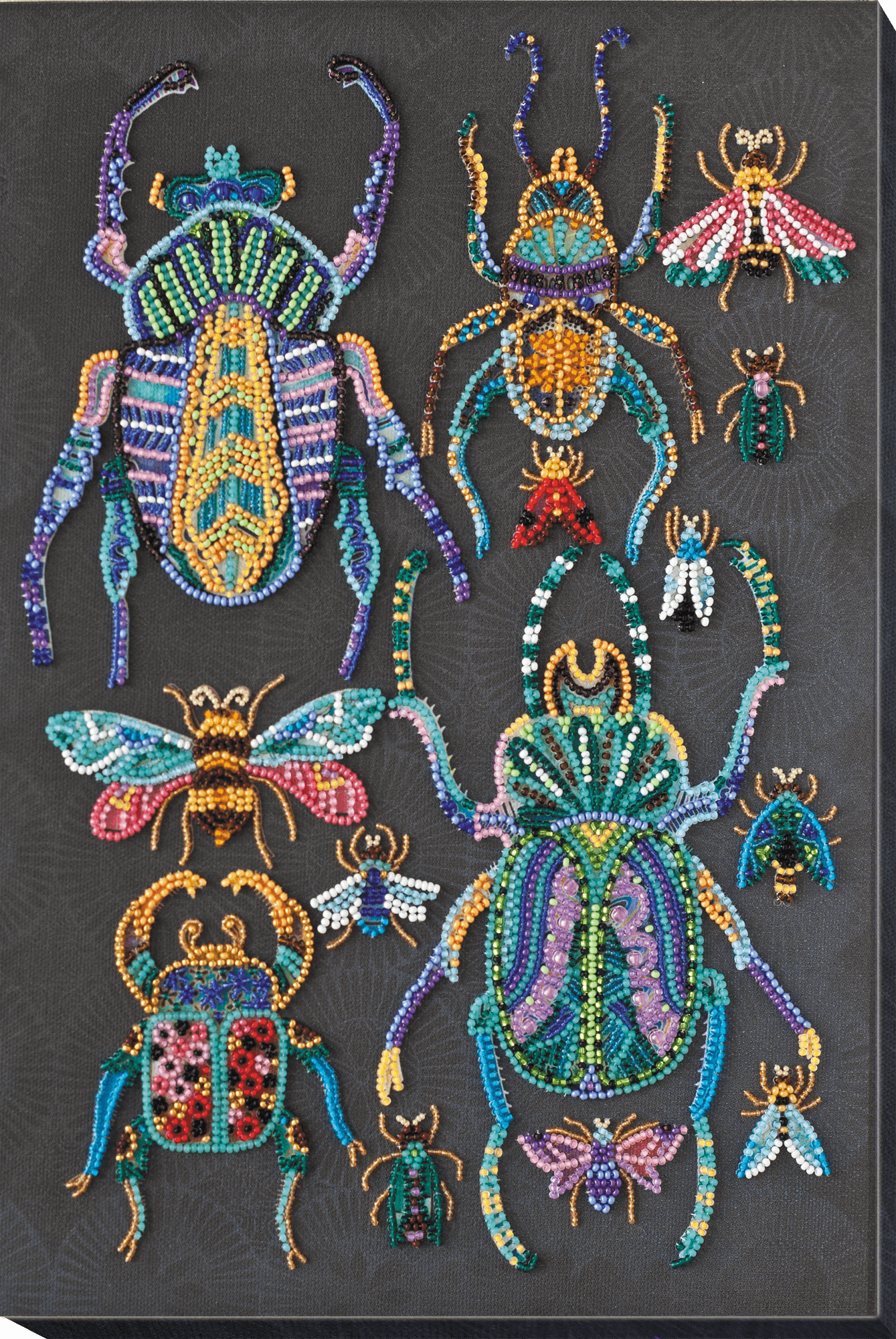 Bead Embroidery Kit - Beetles