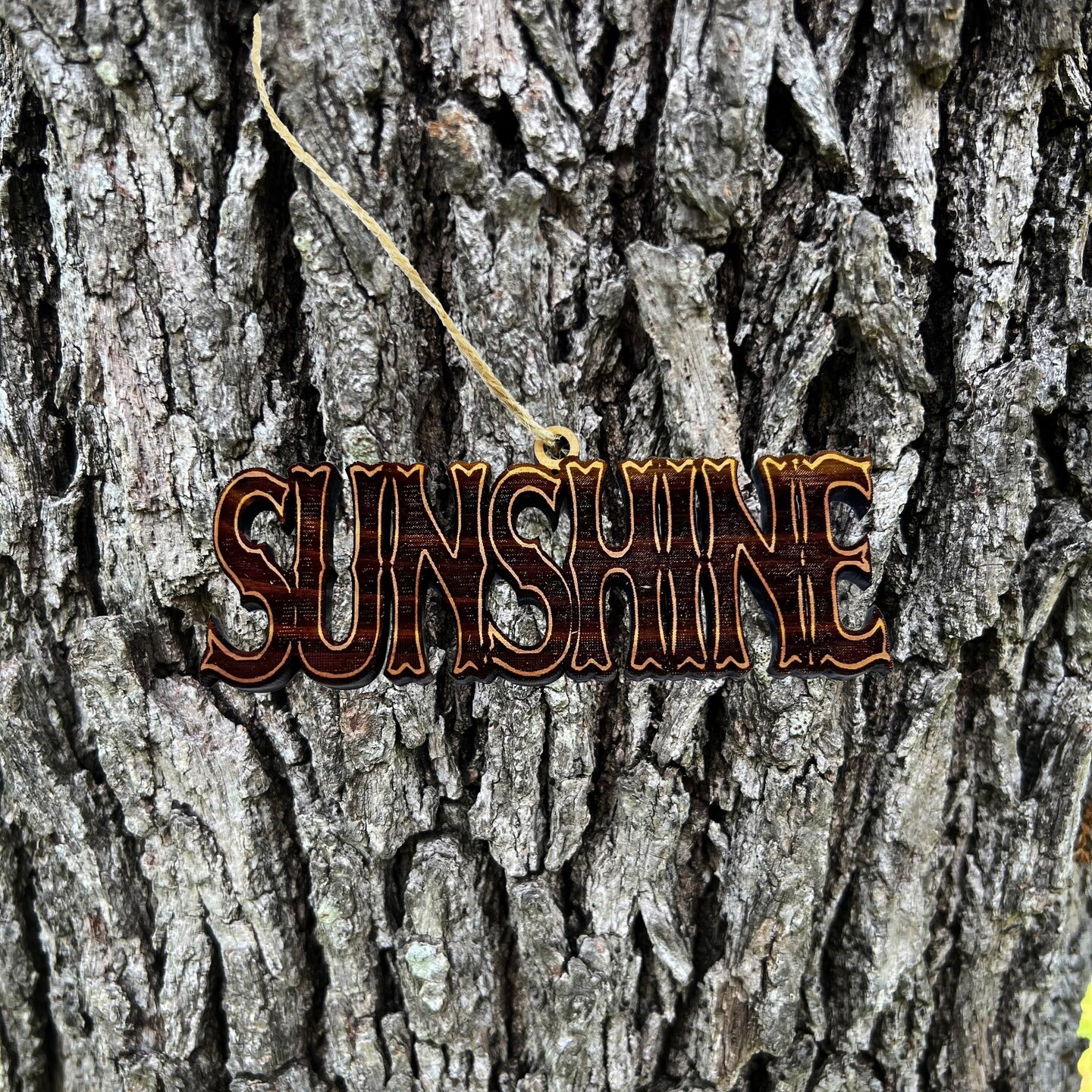 Sunshine - Cedar Ornament Sunshine - Cedar Ornament