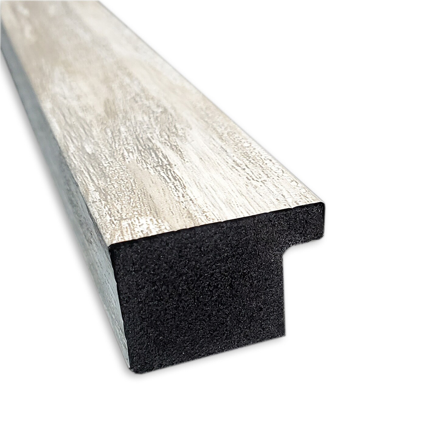 Crackled Metallic Narrow Framed Corkboard, White Cork