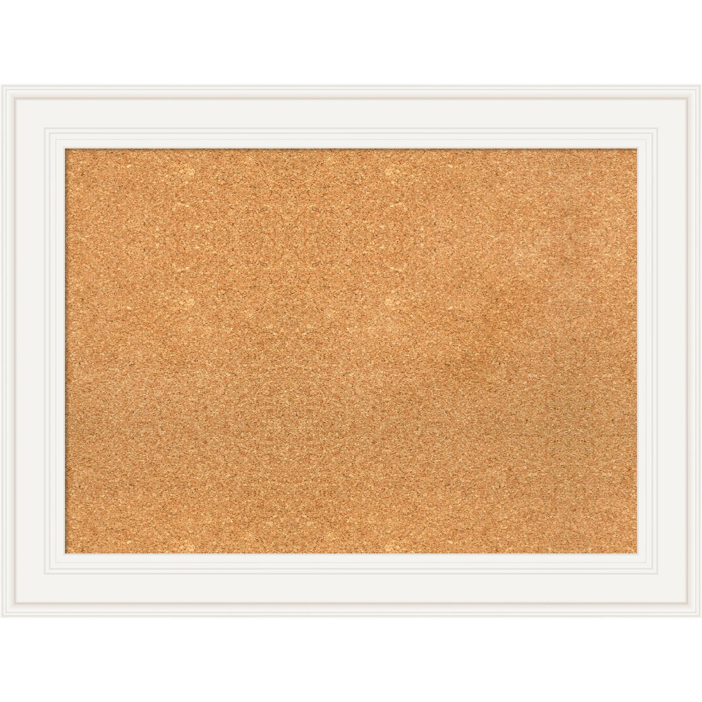 Ridge Framed Corkboard, Natural Cork