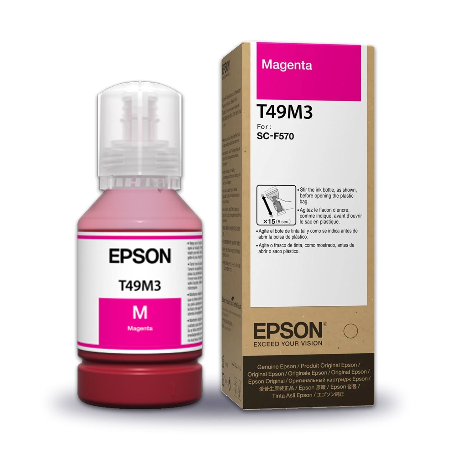 Epson SureColor Ink for Epson F170 &#x26; Epson F570 - Magenta