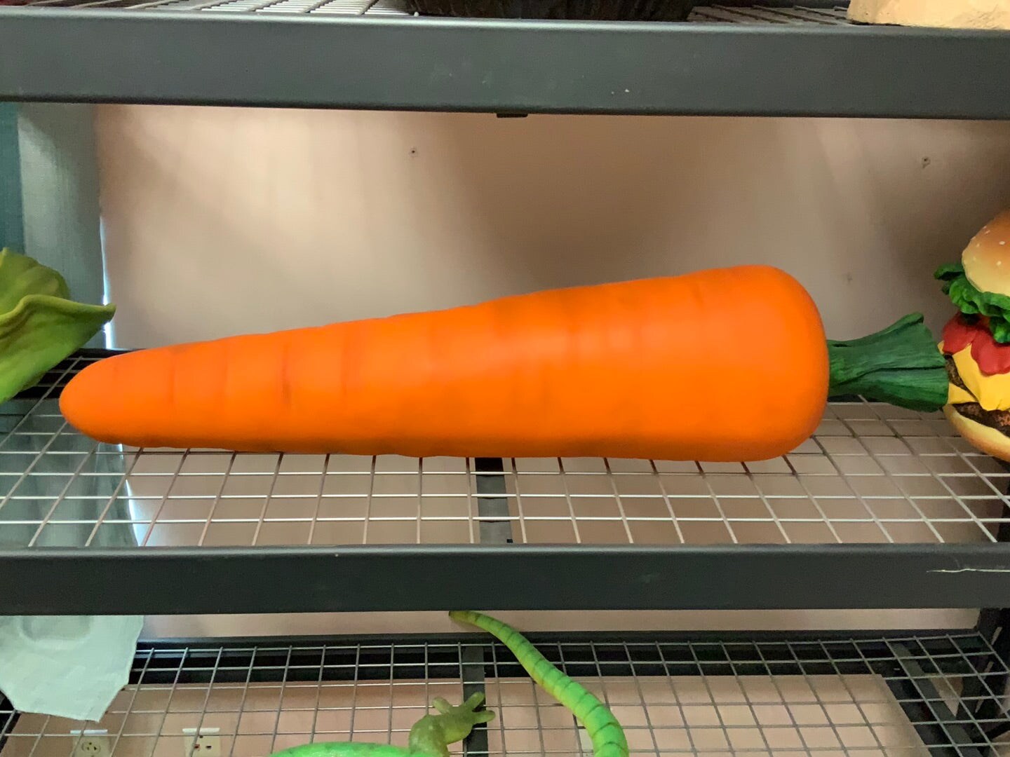 Carrot Over Sized Vegetable Statue