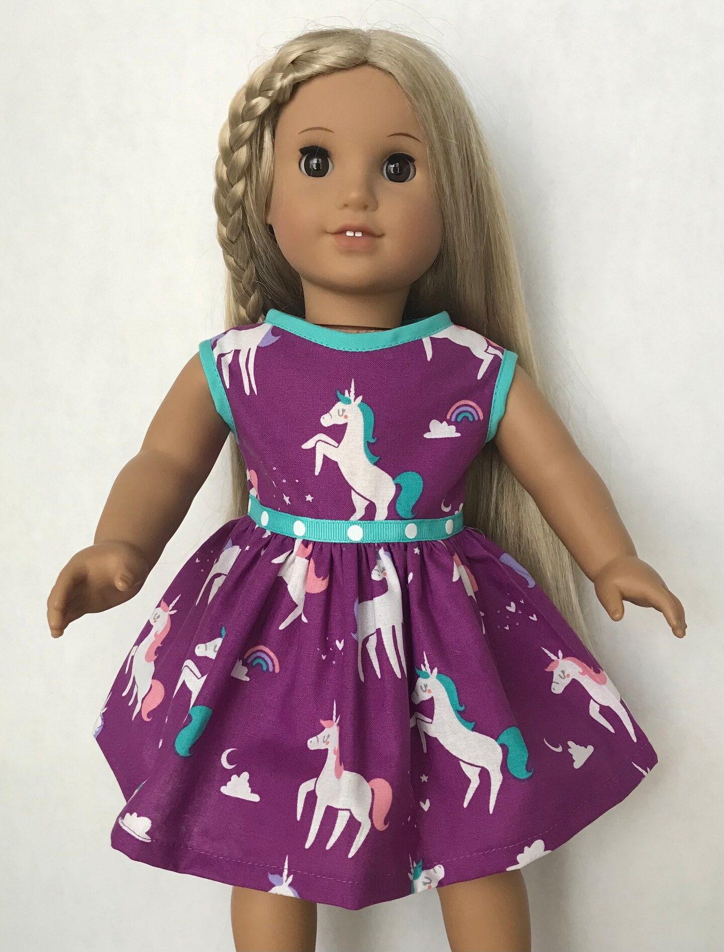 18 inch doll unicorn party dress | MakerPlace by Michaels