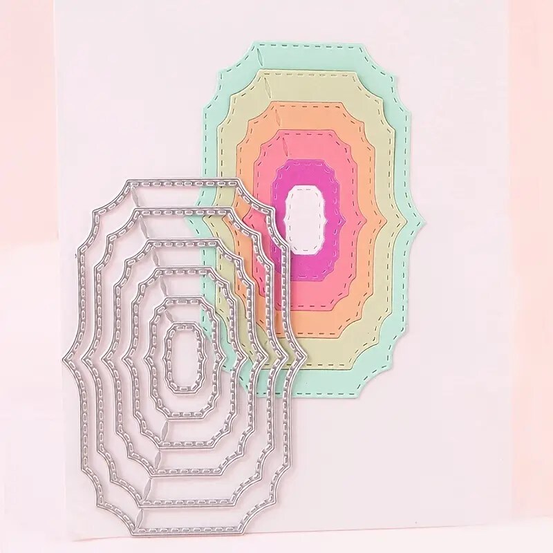 Metal Frame Nesting 6 Piece Dies Set | Michaels