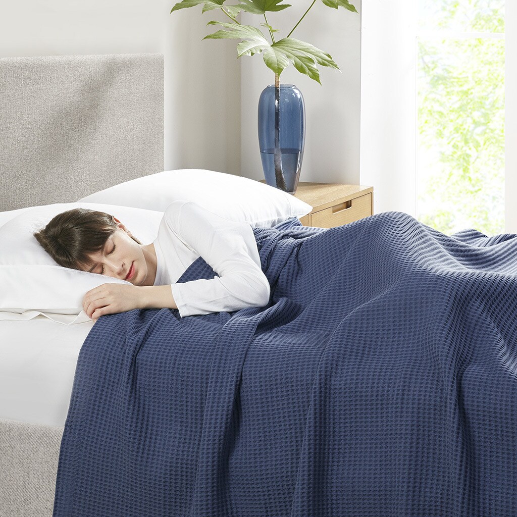 Waffle Weave Ultra soft and breathable 100% cotton Blanket