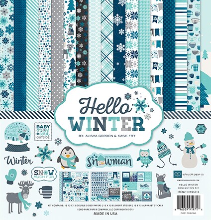 Echo Park Hello Winter: Collection Kit