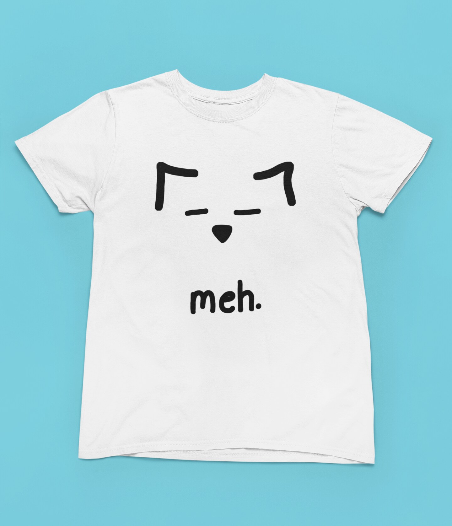 meh. Cat T-Shirt product 4